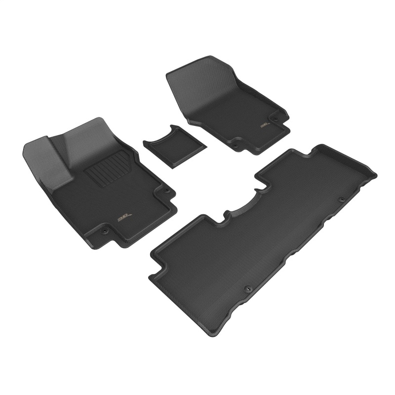 Hyundai Ioniq 5 Floor Mats - 3D MAXpider - Kagu - Black - `25-`26